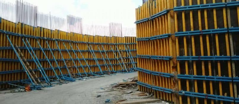 Woodset Wooden Girdered Wall Formwork System URTIM